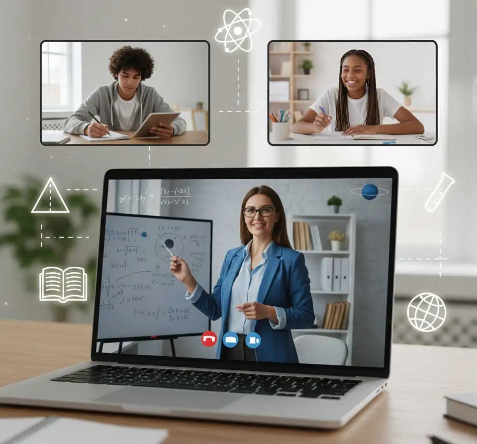 Collage mentor e studenti